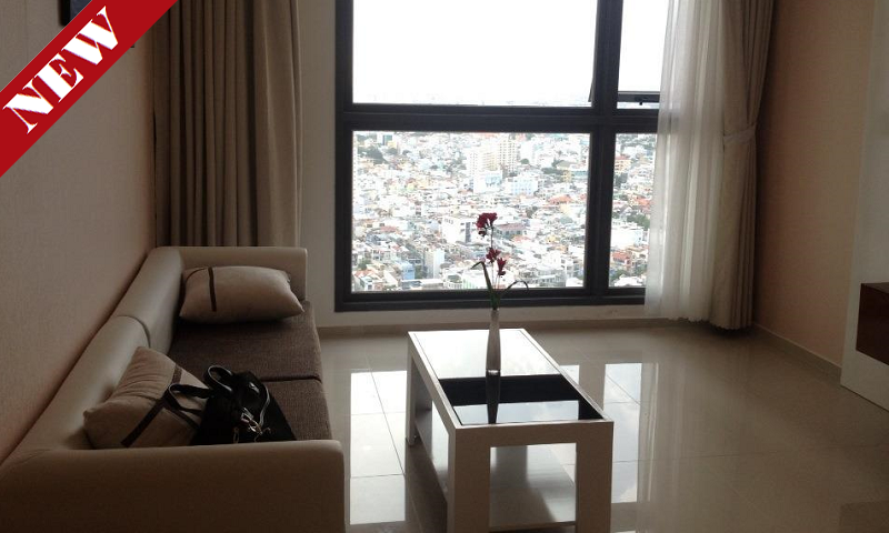 Cho thuê Pearl Plaza Bình Thạnh, 2 phòng ngủ nội thất sang 101m2 $1100