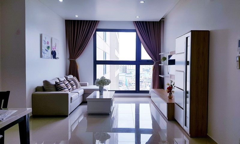 Căn hộ Pearl Plaza 2 phòng ngủ 101m2 đầy đủ nội thất cho thuê giá tốt