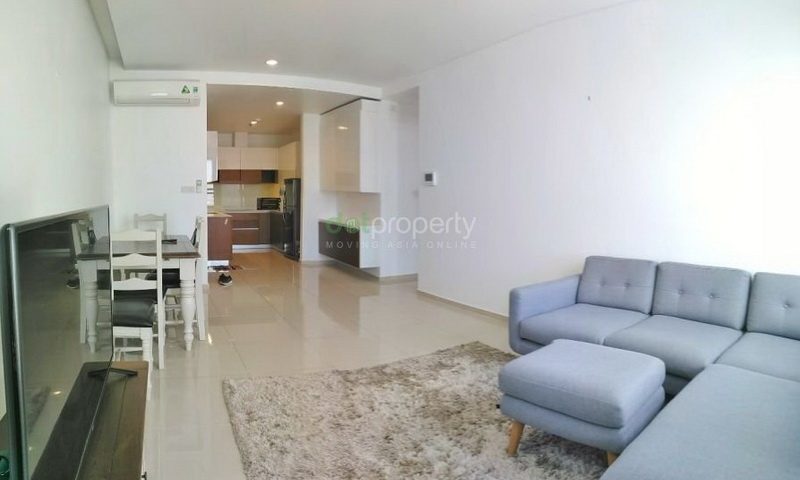 Cho thuê Pearl Plaza căn hộ 2 phòng ngủ view sông lầu 12A đủ nội thất