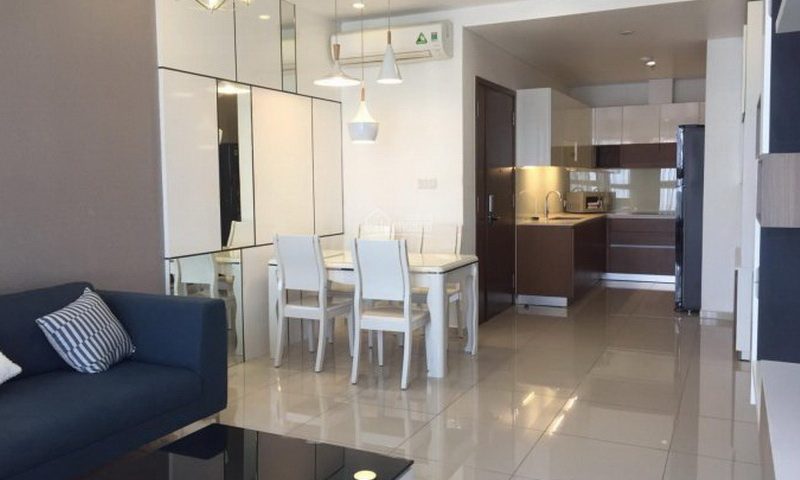 Cho thuê Pearl Plaza Bình Thạnh 2 phòng ngủ view sông lầu 10 nội thất