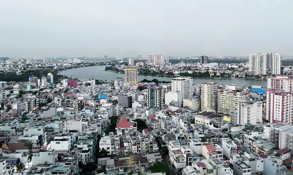 Bán căn hộ cao cấp Pearl Plaza 2 phòng ngủ nhận nhà ở liền lầu cao view sông
