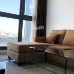 Căn hộ Pearl Plaza cho thuê 1 phòng ngủ view sông tầng cao có đủ nội thất