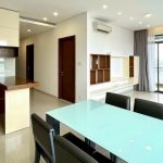 Cho thuê căn hộ Pearl Plaza 3 phòng ngủ view sông L81 lầu cao có nội thất
