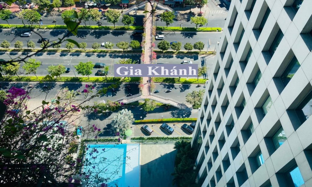 Căn hộ Pearl Plaza cho thuê 2 phòng ngủ view Landmark 81 tầng cao nhà đẹp