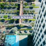 Căn hộ Pearl Plaza cho thuê 2 phòng ngủ view Landmark 81 tầng cao nhà đẹp