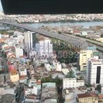 Pearl Plaza bán 1 phòng ngủ căn hộ view sông L81 lầu cao nội thất cơ bản