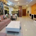 Cho thuê Pearl Plaza Bình Thạnh 2 phòng ngủ view sông lầu cao nội thất full